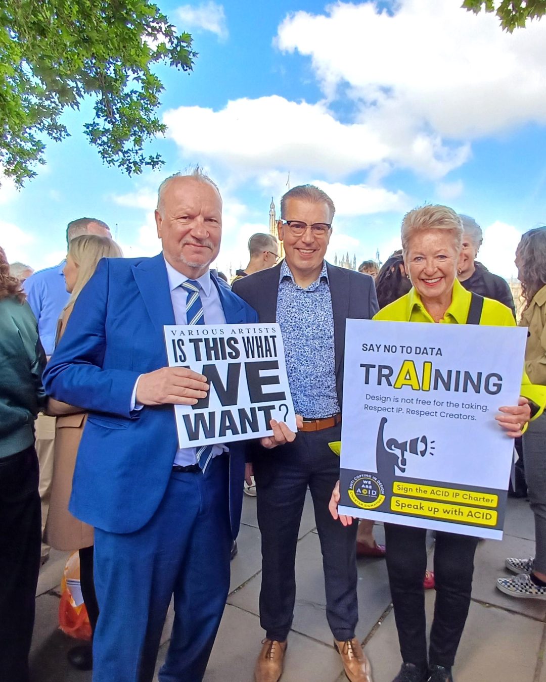 Dids spearheads AI protests on behalf of designers