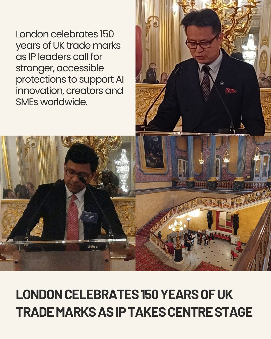 LONDON CELEBRATES 150 YEARS OF UK TRADE MARKS AS IP TAKES CENTRE STAGE