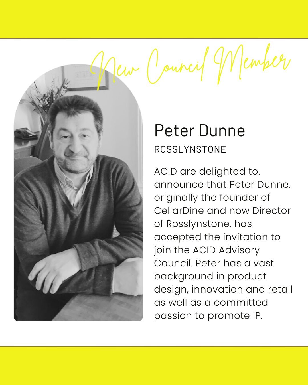 New Council Member