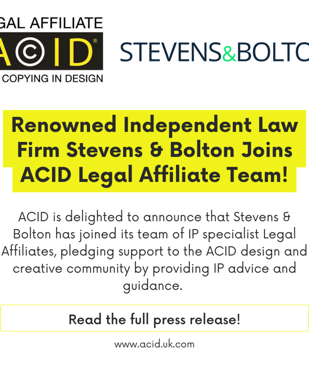Stevens&Bolton PR 2026