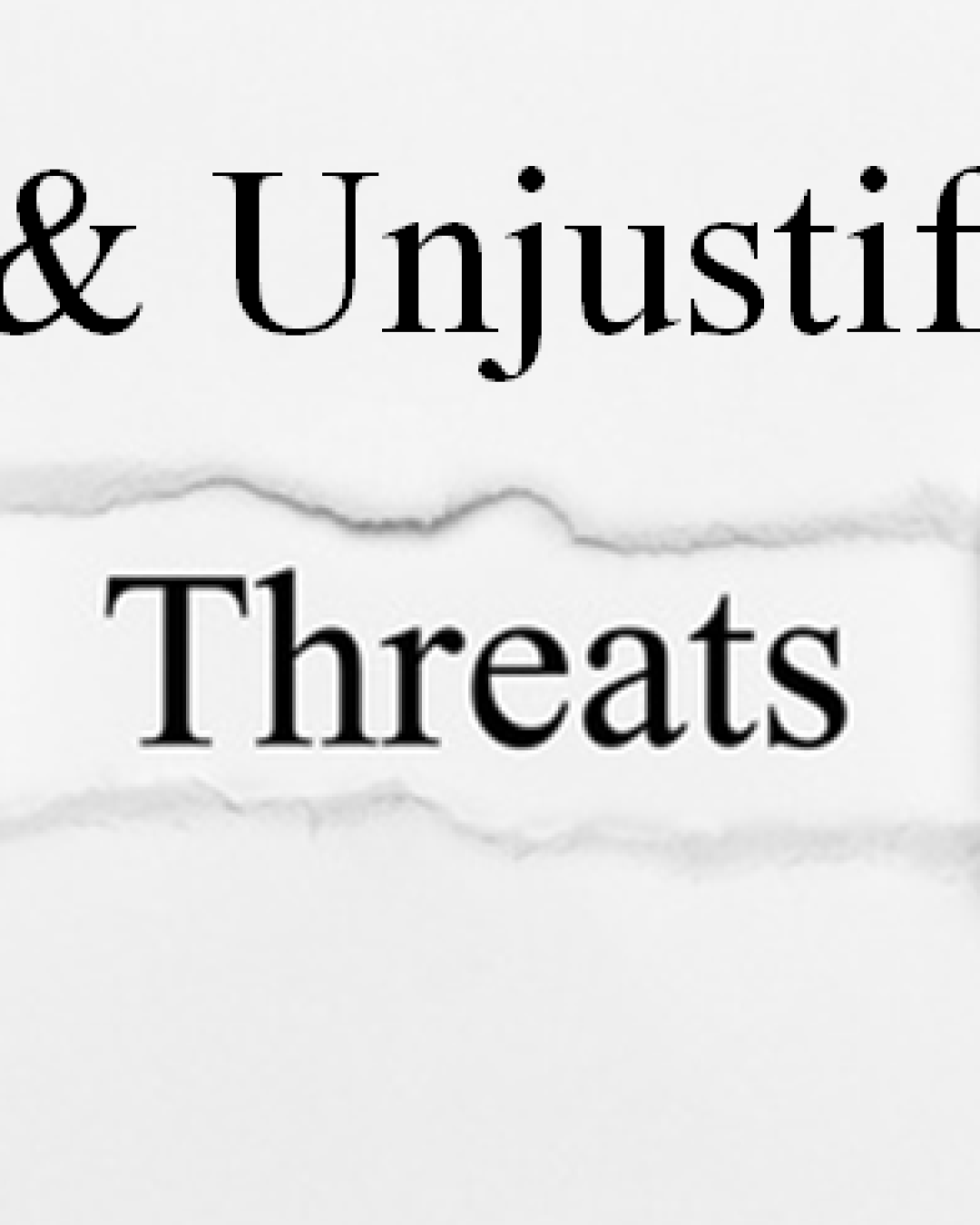 IP & Unjustified threats