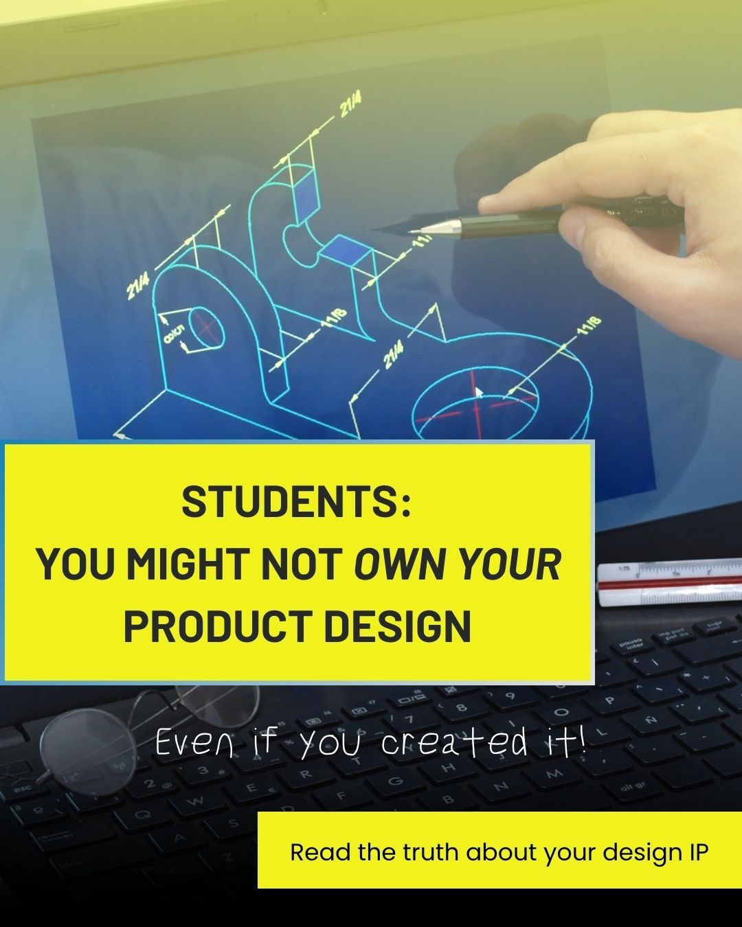 You might not own your product design