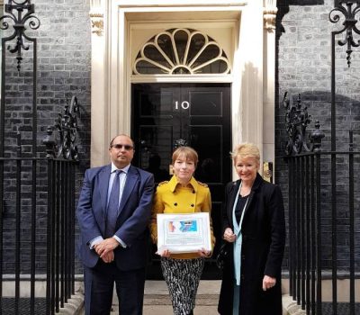 ACID CEO Delivers Letter to 10 Downing Street With ACID Chief Counsel & Citradi