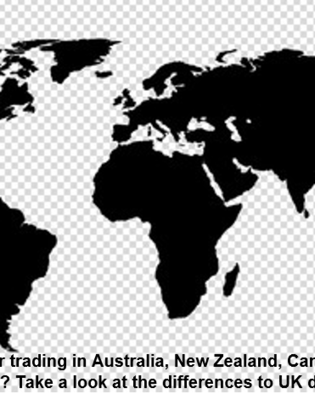 CANADA, JAPAN, NEW ZEALAND, AUSTRALIA AND UNITED STATES - Design Map