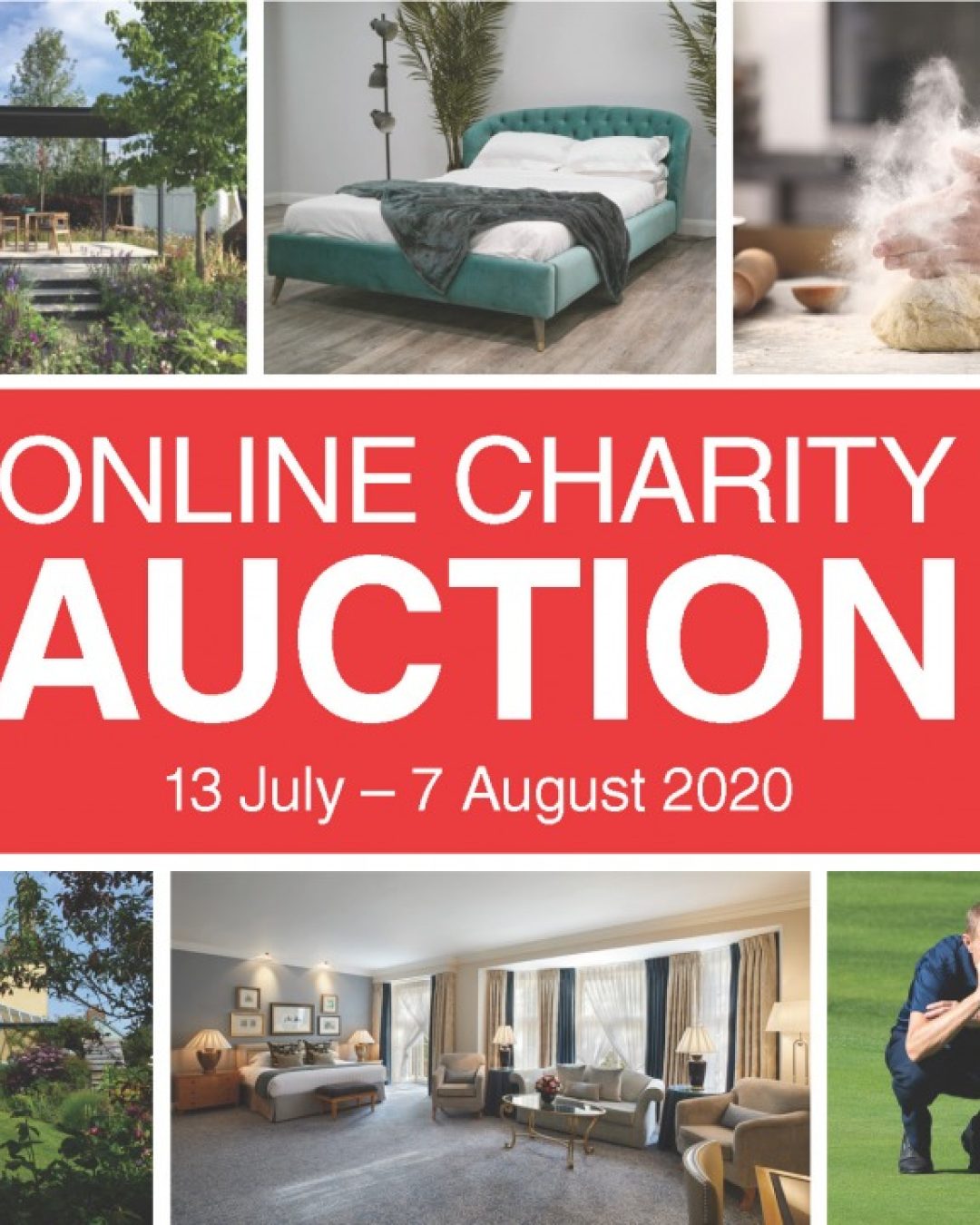 Online charity auction